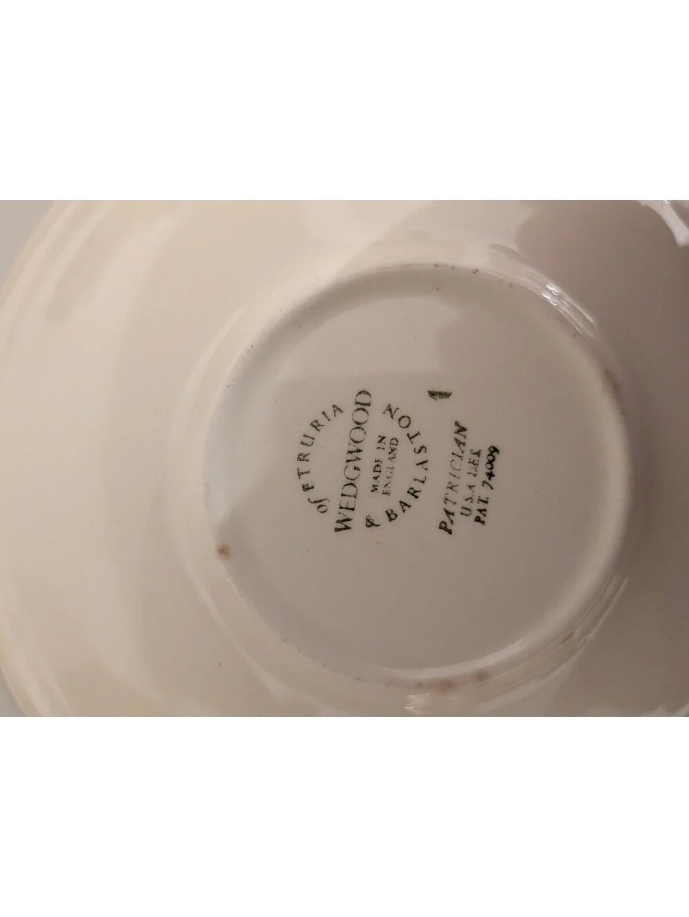 Vintage Wedgwood Patrician Saucers – Set of 3 – Made in England